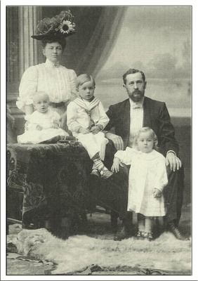 Семья Дитриха Тиссен. 1908
